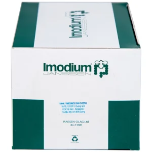 Thuốc Imodium 2mg Janssen điều trị tiêu chảy cấp (25 vỉ x 4 viên)