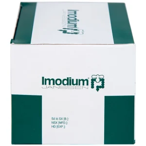 Thuốc Imodium 2mg Janssen điều trị tiêu chảy cấp (25 vỉ x 4 viên)