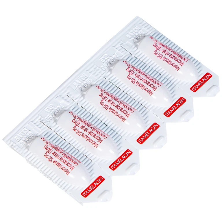 Thuốc Itamelagin 500mg điều trị nhiễm nấm candida âm đạo (10 viên)