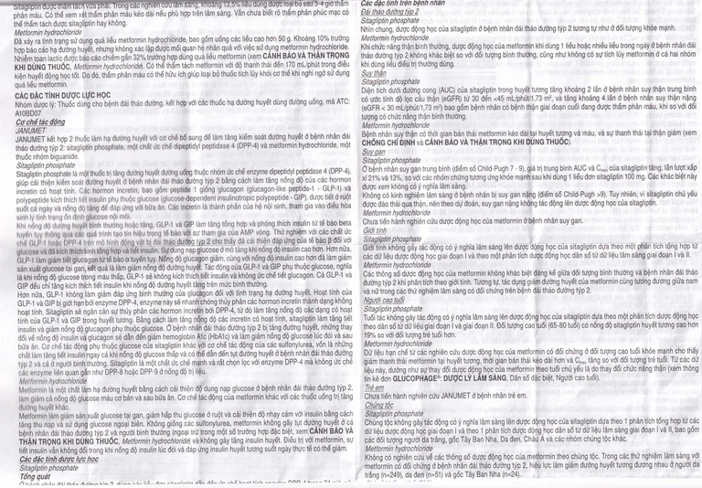 Viên nén Janumet 50mg/850mg MSD điều trị đái tháo đường típ 2 (4 vỉ x 7 viên)