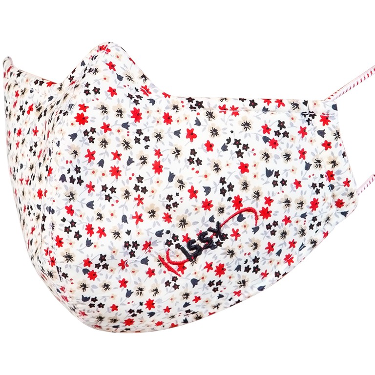 Khẩu trang sợi hoạt tính Kissy size M 3 lớp giúp lọc sạch không khí, ngăn bụi, khí ô nhiễm