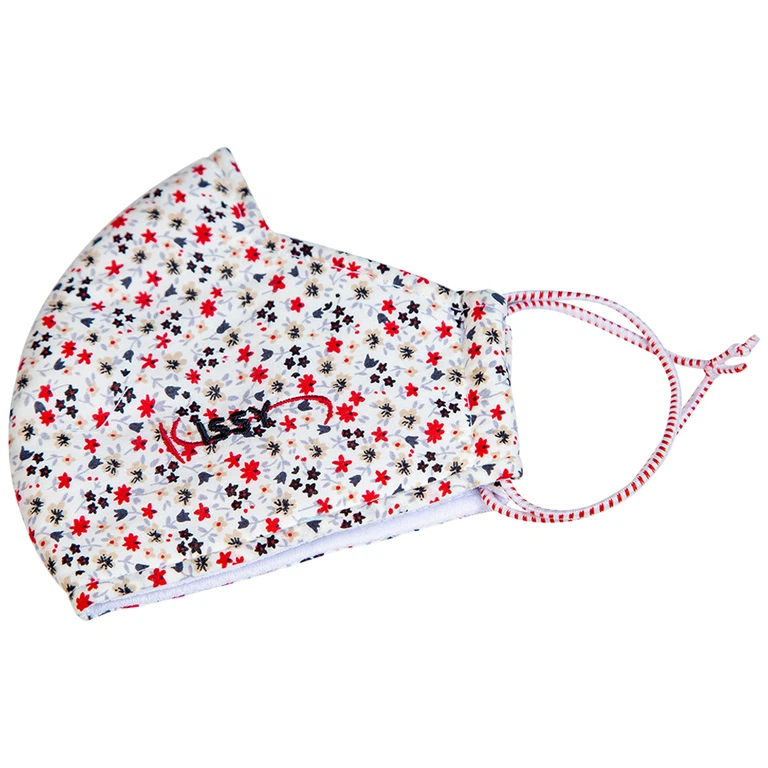 Khẩu trang sợi hoạt tính Kissy size M 3 lớp giúp lọc sạch không khí, ngăn bụi, khí ô nhiễm