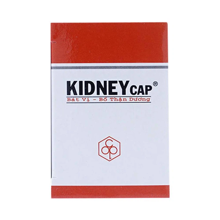 Thuốc Kidneycap OPC bát vị, bổ thận dương dùng cho người váng đầu, ù tai (5 vỉ x 10 viên)