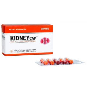 Thuốc Kidneycap OPC bát vị, bổ thận dương dùng cho người váng đầu, ù tai (5 vỉ x 10 viên)