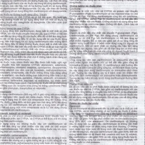 Viên nén Klacid 250mg Abbott điều trị viêm amidan, viêm tai giữa, viêm xoang cấp (1 vỉ x 10 viên)