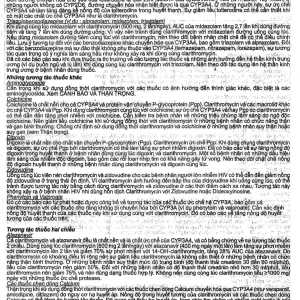 Thuốc Klacid Forte 500mg Abbott điều trị nhiễm trùng đường hô hấp (14 viên)