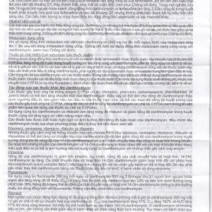Viên nén Klacid MR 500mg Abbott điều trị nhiễm trùng đường hô hấp (1 vỉ x 5 viên)