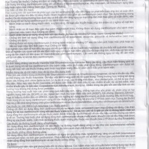 Viên nén Klacid MR 500mg Abbott điều trị nhiễm trùng đường hô hấp (1 vỉ x 5 viên)