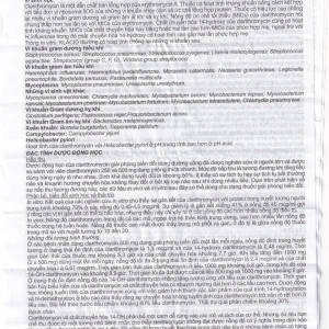 Viên nén Klacid MR 500mg Abbott điều trị nhiễm trùng đường hô hấp (1 vỉ x 5 viên)