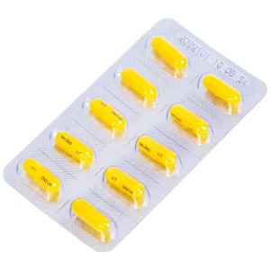 Viên nang cứng Kupdina 100mg Korea United Pharm điều trị đau trong lạc nội mạc tử cung, u xơ tuyến vú (3 vỉ x 10 viên)