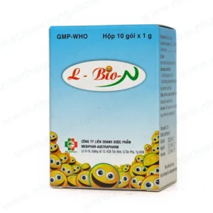Men vi sinh L-Bio-N Mebiphar điều trị tiêu chảy (10 gói x 1g)