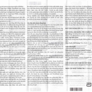 Thuốc Lipanthyl NT 145mg Abbott hỗ trợ giảm cholesterol máu và tiến triển bệnh võng mạc đái tháo đường (3 vỉ x 10 viên)