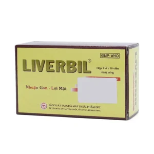 Thuốc Liverbil OPC nhuận gan, lợi mật, hỗ trợ điều trị viêm gan (5 vỉ x 10 viên)