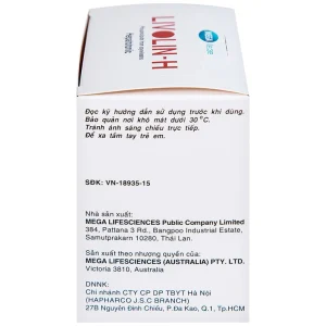 Viên nang mềm Livolin-H 300mg MEGA We care cải thiện bệnh gan, chán ăn, đau hạ sườn phải (10 vỉ x 10 viên)