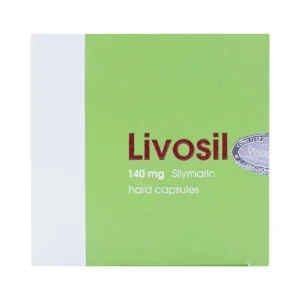 Viên nang cứng Livosil 140mg aconitum hỗ trợ điều trị viêm gan mạn tính, xơ gan (8 vỉ x 15 viên)