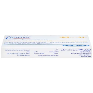 Dung dịch tiêm Lovenox 4000 anti-Xa IU/0.4 ml điều trị dự phòng bệnh thuyên tắc huyết khối tĩnh mạch (2 ống)