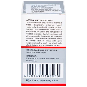 Thuốc Luotai Kunming điều trị đột quỵ, liệt nửa người (30 viên)