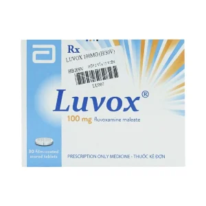 Viên nén Luvox 100mg Abbott điều trị trầm cảm, rối loạn trầm cảm (2 vỉ x 15 viên)