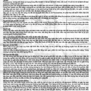 Viên nén Luvox 100mg Abbott điều trị trầm cảm, rối loạn trầm cảm (2 vỉ x 15 viên)