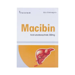 Viên nang mềm Macibin 300mg Phil Inter Pharma làm tan sỏi mật, điều trị xơ gan (6 vỉ X 10 viên)