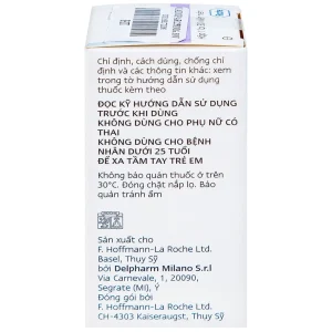 Viên nén Madopar Levodopa And Benserazide 250 Roche điều trị bệnh Parkinson vô căn (30 viên)