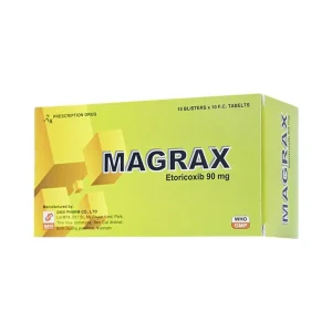 Thuốc Magrax 90mg DaviPharm điều trị viêm đa khớp dạng thấp (10 vỉ x 10 viên)