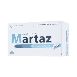 Viên nén Martaz 20mg DaViPharm điều trị loét dạ dày (10 vỉ x 10 viên)