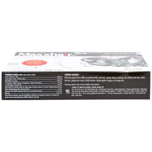 Viên uống Maxxhair New Thái Minh hỗ trợ tóc mọc chắc khỏe và giảm nguy cơ rụng tóc (3 vỉ x 10 viên)