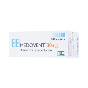Viên nén Medovent 30mg Medochemie điều trị bệnh phế quản phổi cấp, mạn tính (10 vỉ x 10 viên)