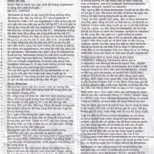 Viên nén Micardis 40mg Boehringer điều trị tăng huyết áp vô căn (3 vỉ x 10 viên)