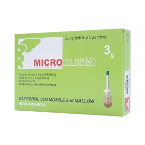 Dung dịch thụt trực tràng Microclismi Nova Argentia điều trị táo bón (6 túi x 1 tuýp x 3g)
