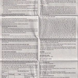 Viên nén Motilium-M Janssen điều trị triệu chứng nôn và buồn nôn (10 vỉ x 10 viên)