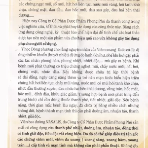 Viên uống Nasalis PP.Pharco hỗ trợ điều trị viêm xoang mũi mãn tính, viêm đa xoang (60 viên)