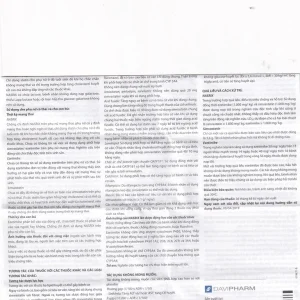 Viên nén Nasrix DaViPharm điều trị tăng cholesterol (4 vỉ x 7 viên)