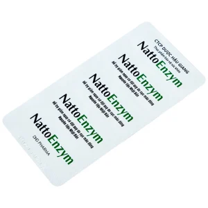 Viên uống NattoEnzym DHG hỗ trợ hoạt huyết, tăng tuần hoàn máu (3 vỉ x 10 viên)
