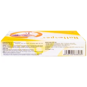 Viên uống Nattospes Á Âu hỗ trợ giảm nguy cơ hình thành và làm tan cục máu đông (3 vỉ x 10 viên)
