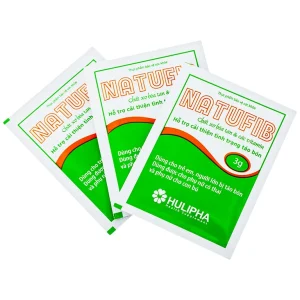Cốm Natufib Hulipha hỗ trợ cải thiện tình trạng táo bón (20 gói x 3g)