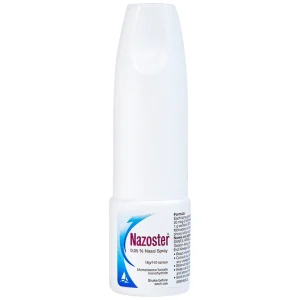 Hỗn dịch xịt mũi Nazoster 0.05% Nasal Spray Santa điều trị viêm mũi dị ứng (18g)