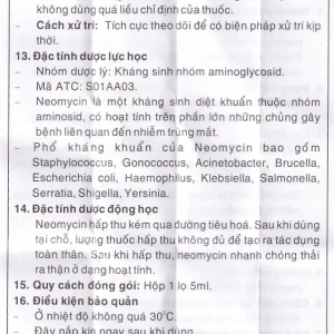 Thuốc nhỏ mắt Neocin Pharmedic điều trị viêm kết mạc, giác mạc (5ml)