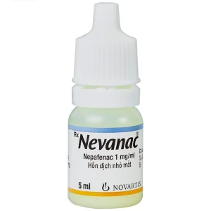 Thuốc nhỏ mắt Nevanac Alcon điều trị viêm, đau sau phẫu thuật đục thủy tinh thể (5ml)