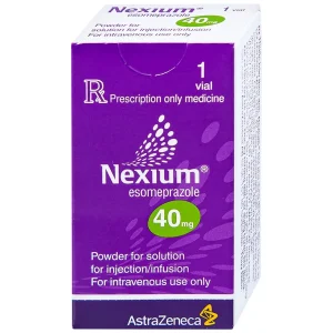 Bột pha tiêm Nexium 40mg AstraZeneca điều trị kháng tiết dịch vị, trào ngược dạ dày - thực quản (1 lọ)