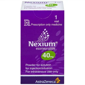 Bột pha tiêm Nexium 40mg AstraZeneca điều trị kháng tiết dịch vị, trào ngược dạ dày - thực quản (1 lọ)