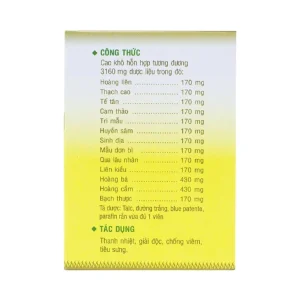 Thuốc Nhiệt Miệng PV điều trị viêm loét miệng lưỡi, miệng môi sưng đau (100 viên)