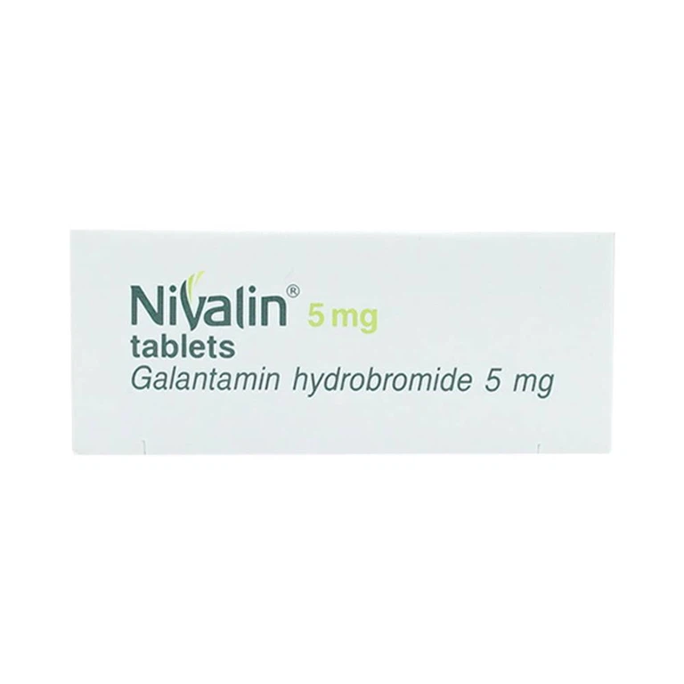 Viên nén Nivalin 5mg Sopharma điều trị sa sút trí tuệ, Alzheimer (1 vỉ x 20 viên)