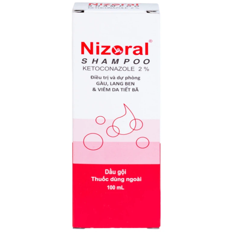 Dầu gội đầu Nizoral Shampoo Janssen điều trị và dự phòng gàu, lang ben và viêm da tiết bã (100ml)