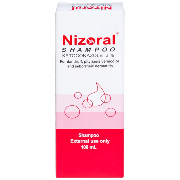 Dầu gội đầu Nizoral Shampoo Janssen điều trị và dự phòng gàu, lang ben và viêm da tiết bã (100ml)