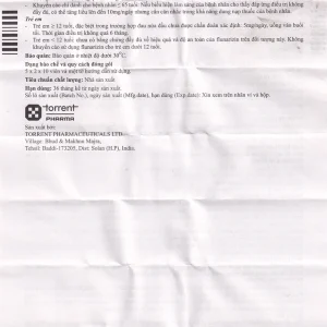 Thuốc Nomigrain 5mg Torrent điều trị đau nửa đầu (5 vỉ x 20 viên)