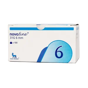 Đầu kim tiêm tiểu đường Novofine 31g Novo Nordisk dùng cho bút tiêm (100 cây)
