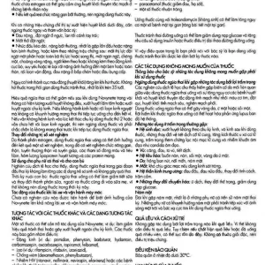 Thuốc Novynette Gedeon dùng ngừa thai (1 vỉ x 21 viên)