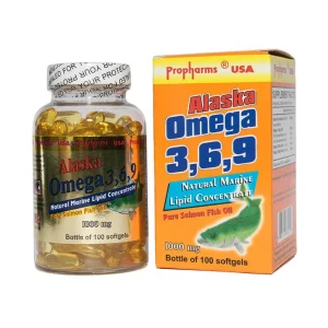 Viên uống Omega-3,6,9 bổ não, tăng cường thị lực (100 viên)